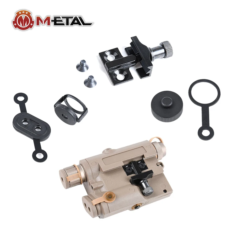 

Tactical PEQ-15 LA-5C Laser Airsoft Accessories Hunting Accessory Picatinny rail Mount Base Laser Light Head Cover Battery Cover