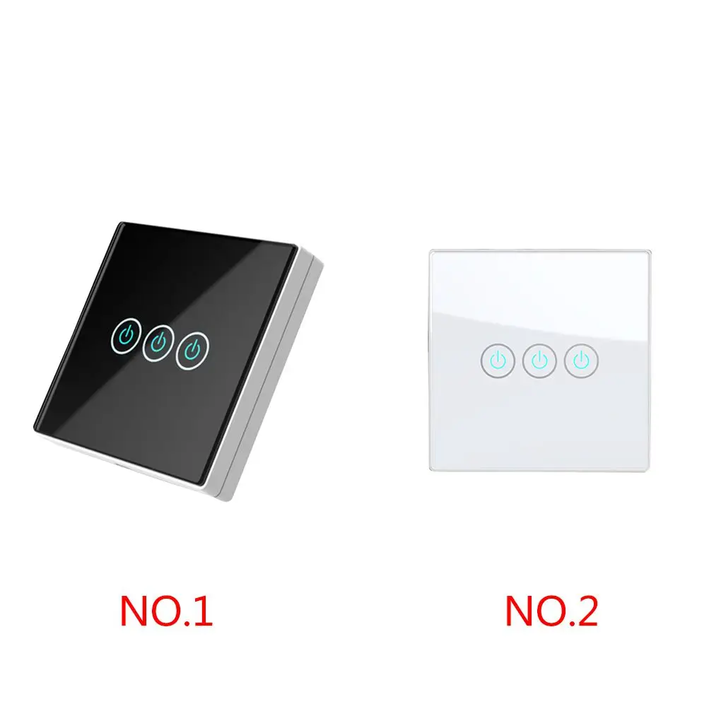 

Wireless Touch Remote Control Wall Panel Switch Wireless Receiver Home Bedroom Ceiling Lights Lamps Modification