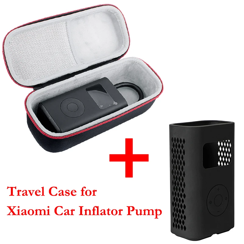 

ZOPRORE Hard EVA Travel Bags Carry Storage Box + Soft Silicone Case for Xiaomi Mijia Electric Inflator Pump 1S