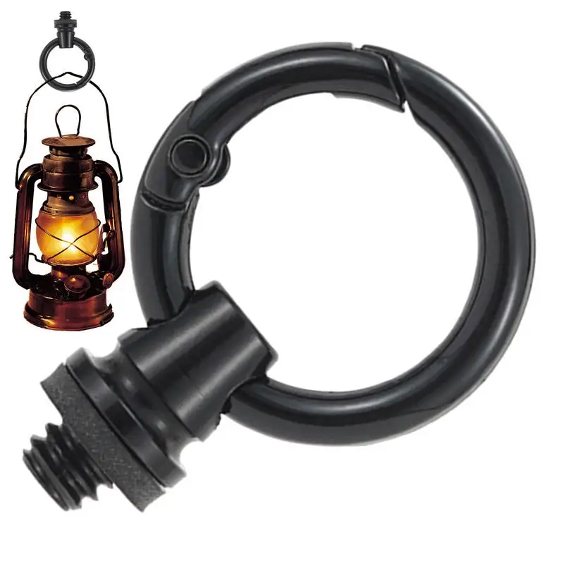 Светильник подвесное кольцо Пряжка из сплава с крючком для пешего туризма