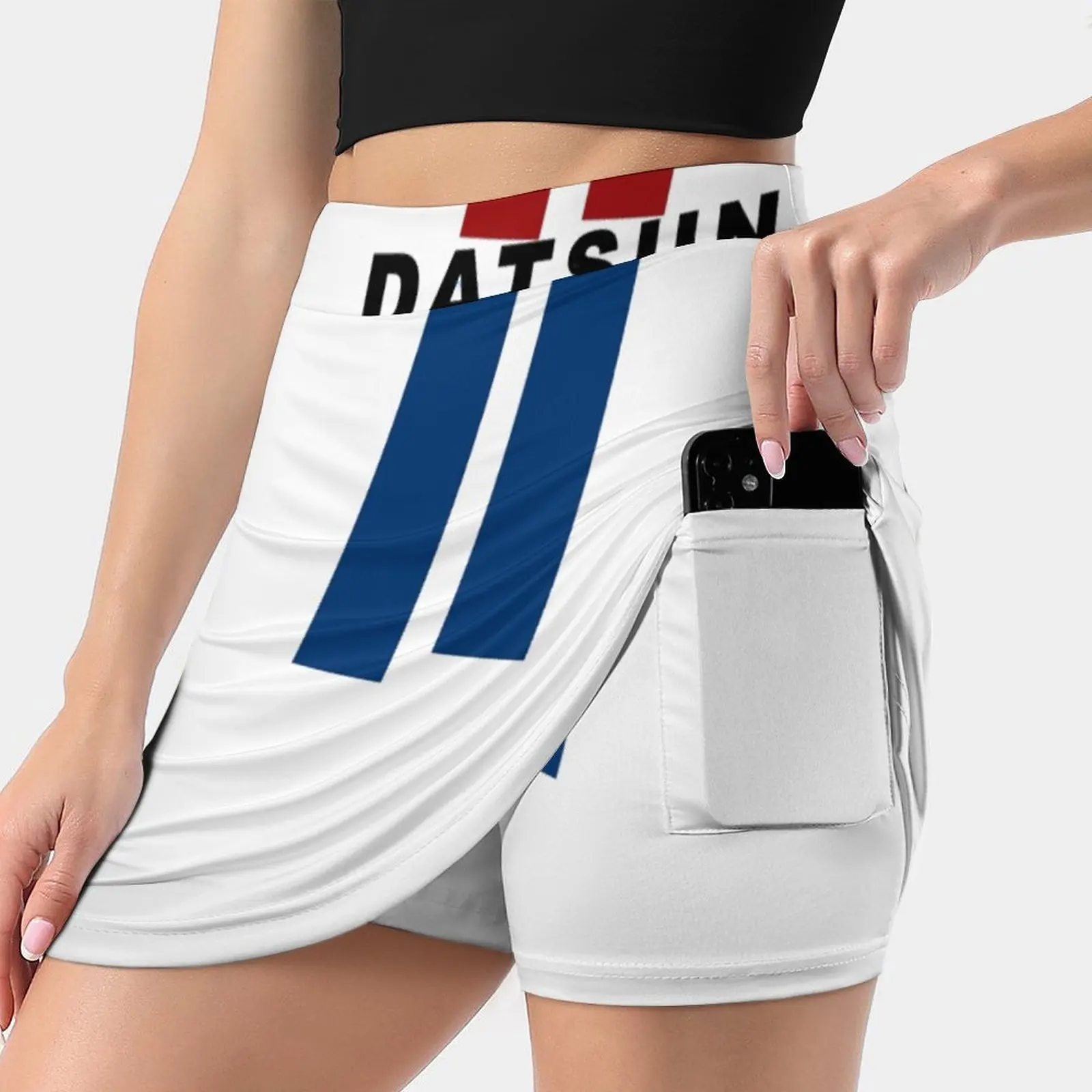 

Женская Спортивная юбка Datsun Racing для тенниса, гольфа, танцев, фитнеса, бега, йоги, юбки Datsun 240Z 280Z 260Z Nissan Jdm, Япония