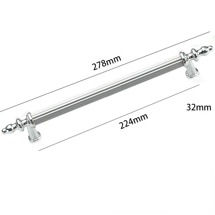 

Ручка для шкафа Black Gold алюминиевая 96/128/160/192 мм