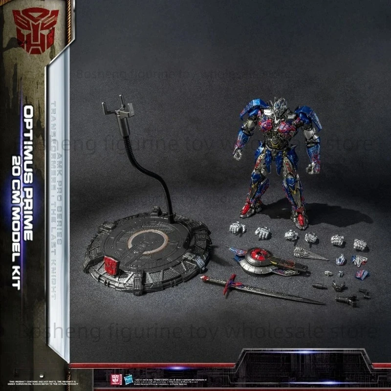 Фото YOLOPARK Transformed Toys: The Last Knight AMK PRO Series 20 см Optimus Prime Модель Комплект Фигурки Игрушечный Робот Подарок №4