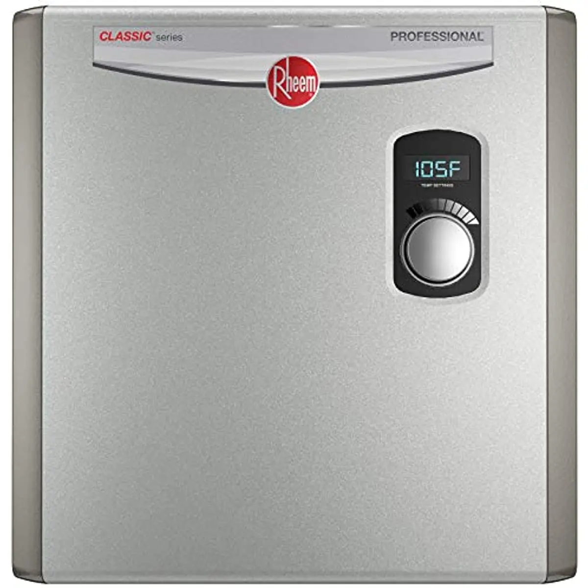 

Rheem RTEX-24 24 кВт 240 В Электрический безрезервуарный водонагреватель, серый