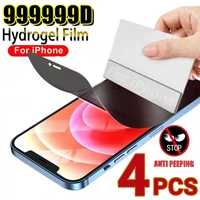 hydrogel film privacy peep soft screen protector for iphone 13 12 11 pro max mini x xr xsmax xs se7 8 plus protective film