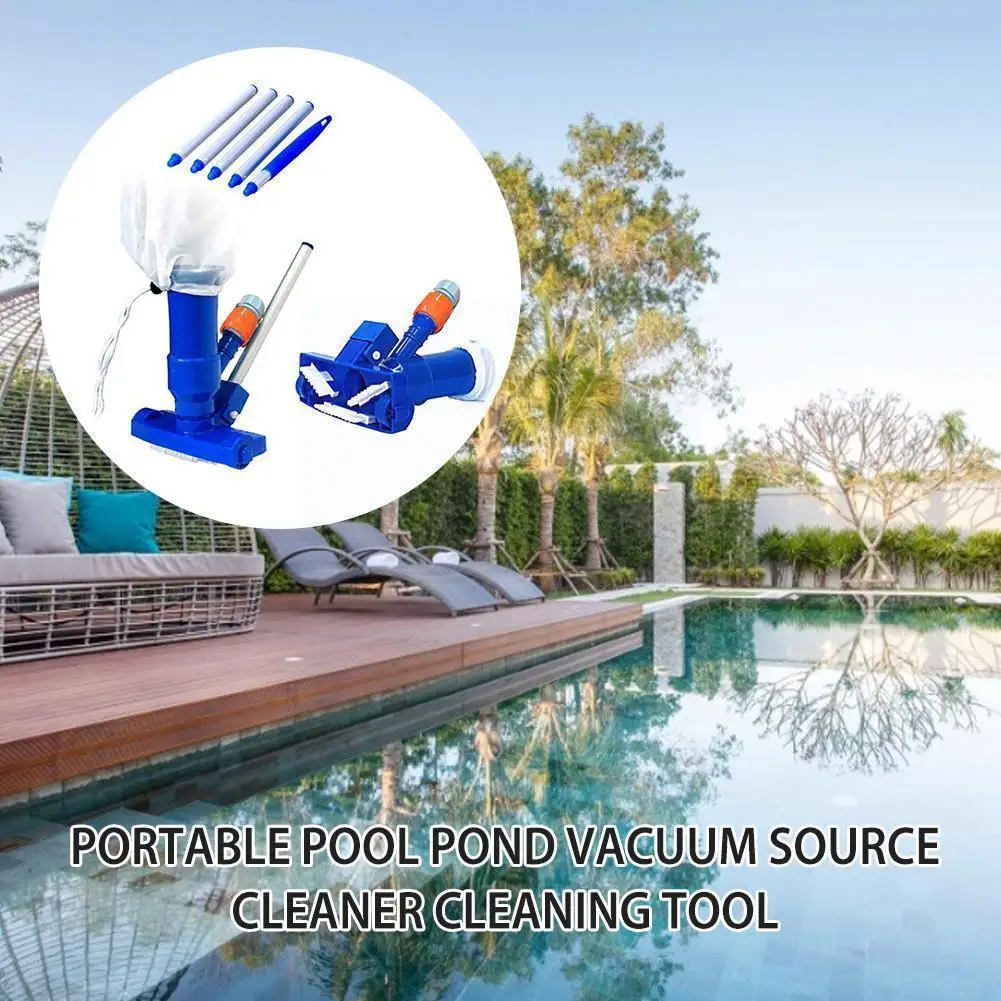 

Портативный инструмент для Чистки Без аккумуляторов для бассейна, щетка для чистки, щетка для пылесоса Po E1O3 для ЕС/США