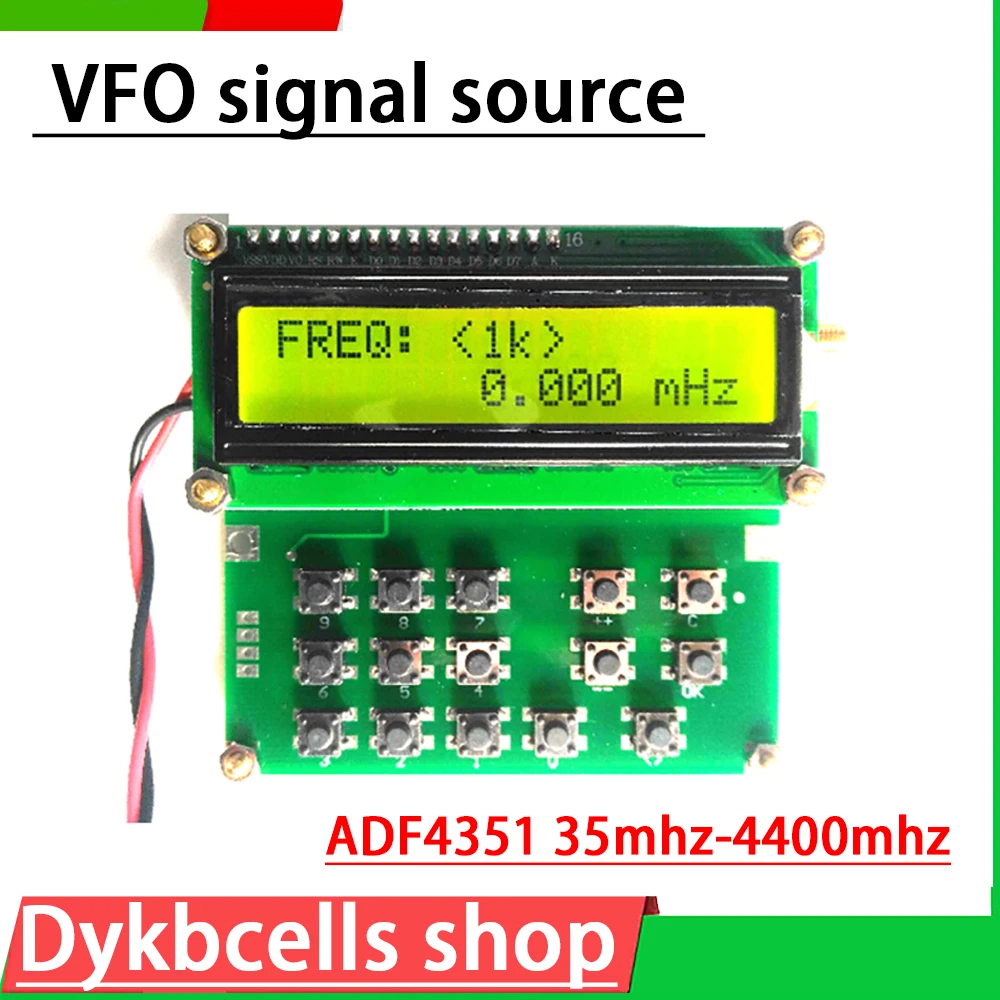

Источник сигнала ADF4351 DykbRadio 35МГц-4400МГц