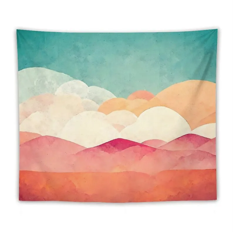

Boho Dream Clouds Tapestry - Vintage Wall Hanging for Home Decor in Bedroom Living Room Dorm - Aesthetic Bohemian Art