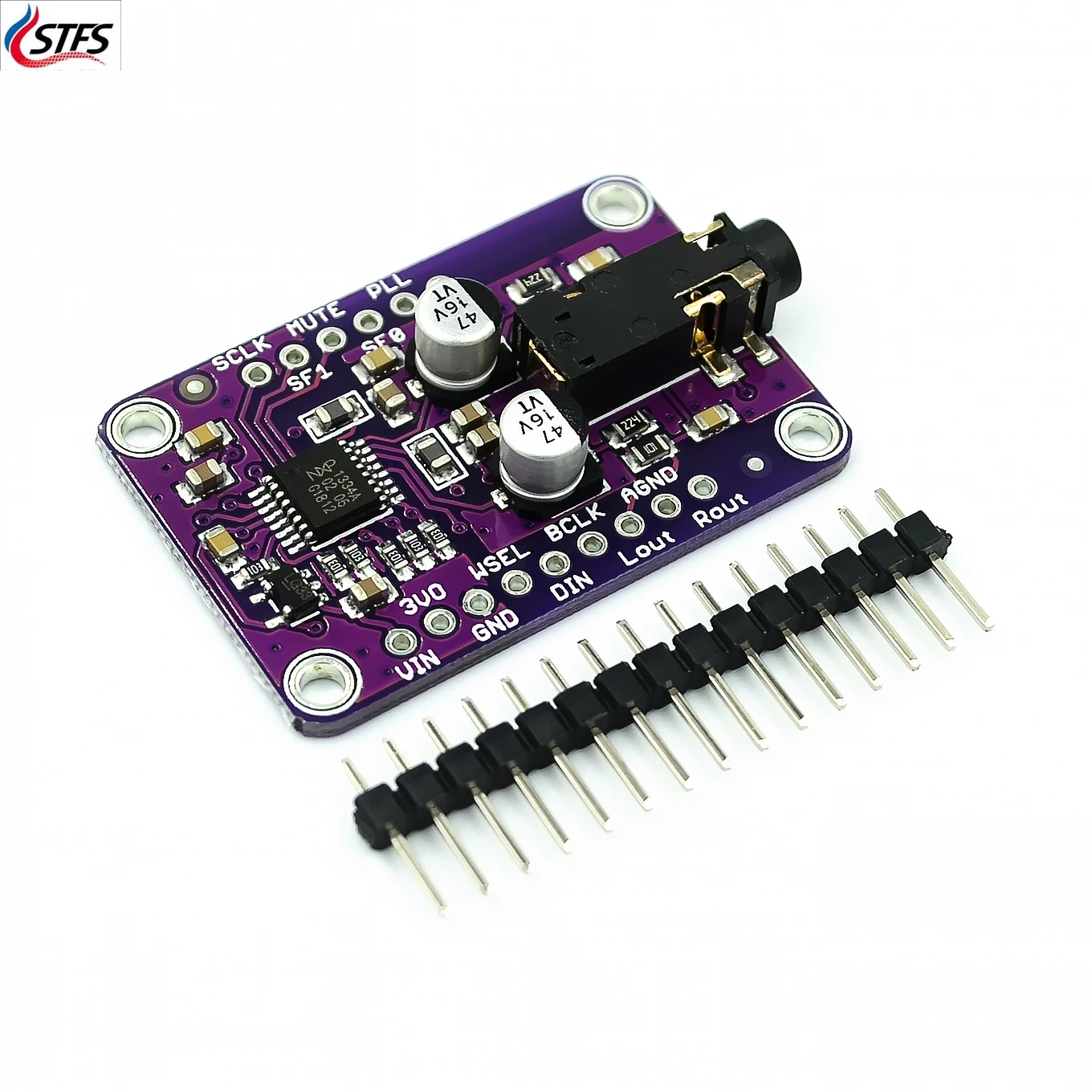 CJMCU-1334 модуль DAC ID 3,3 A I2S DAC плата модуля стерео декодера для Arduino V - 5V