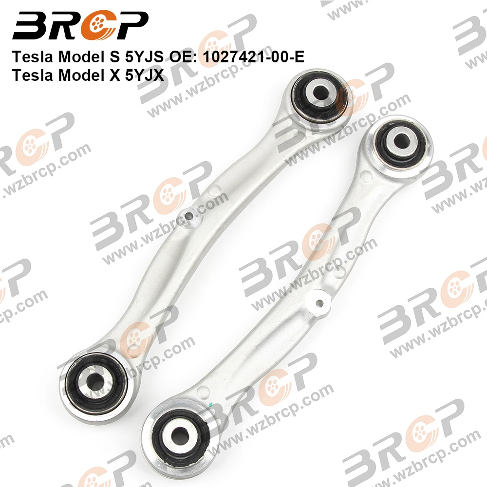 

BRCP Pair Rear Upper Suspension Control Arm Tie Rod For Tesla Model S X 5YJS 5YJX 102742100E 1027421-00-E