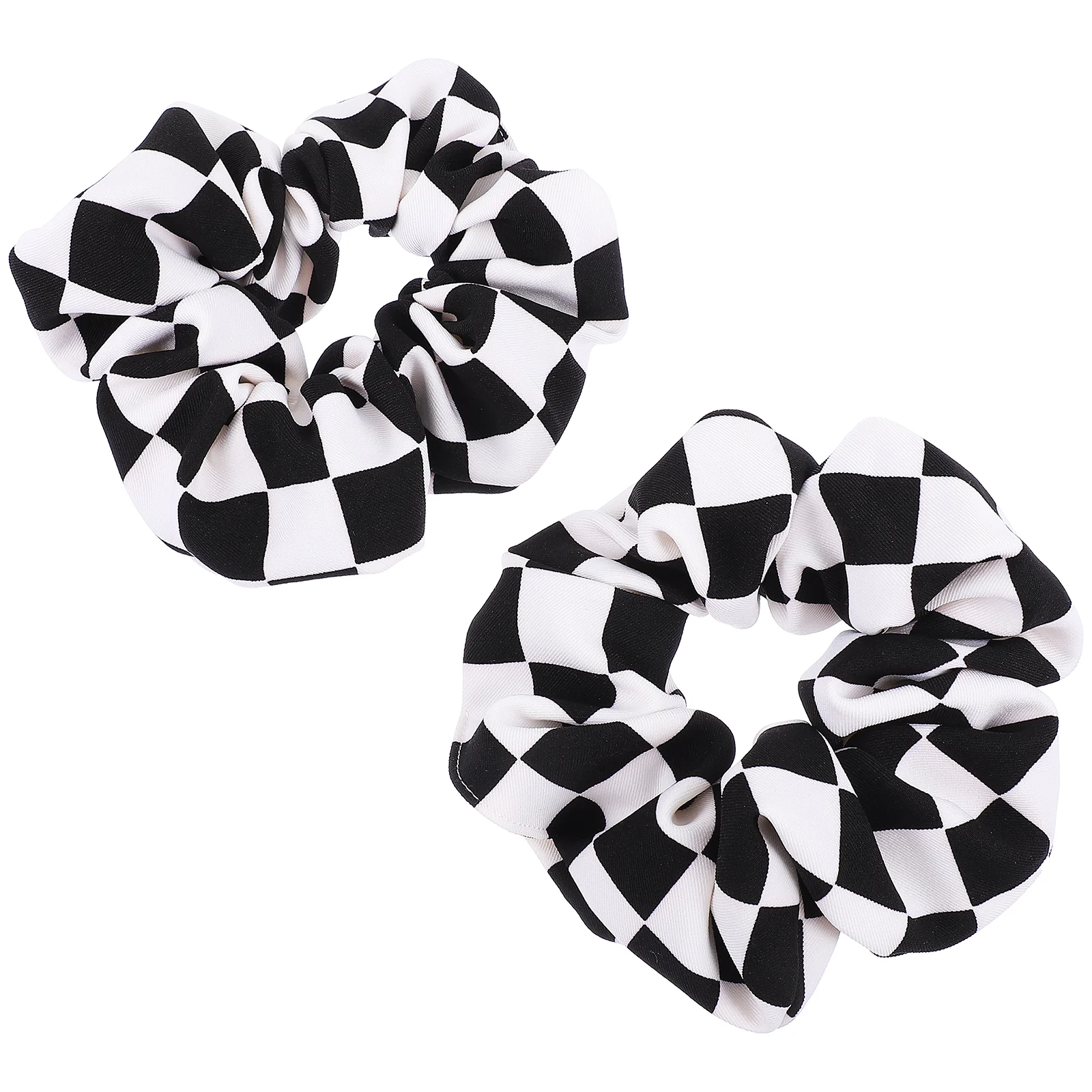 

2 Pcs Hair Band Scrunchies Female Elastic Hair Ties Ponytail Holders Hair Ropes