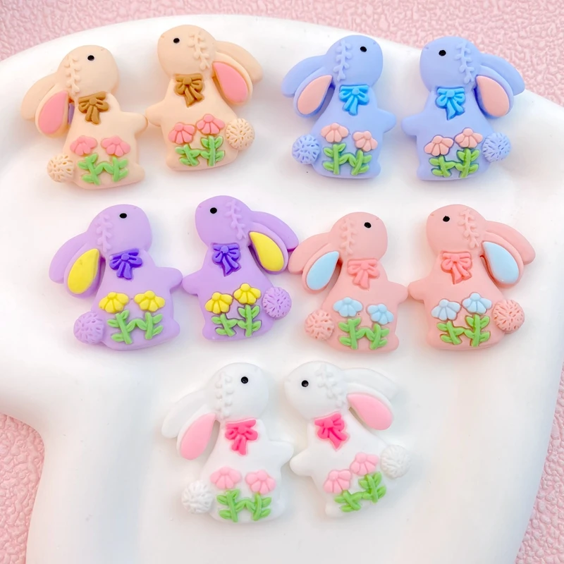 

Набор из 10 пар фигур кроликов с бабочками TSXJY для скрапбукинга