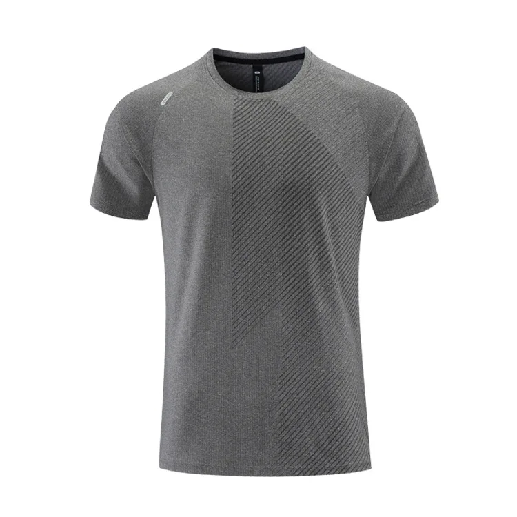Sports Men's T Shirt Breathable Training Clothing Outdoor Cycling Casual O-neck Women's Tracksuit Unisex Short Sleeve Top