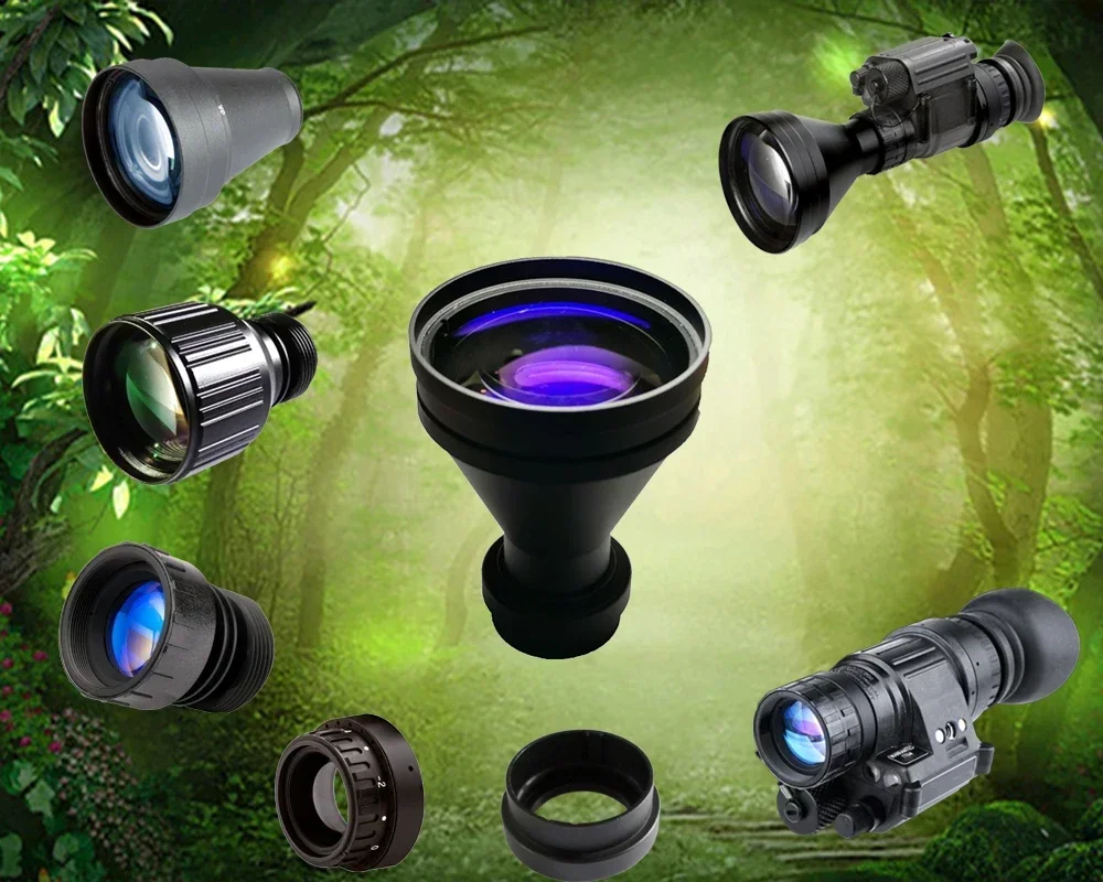 Вспомогательный 3-кратный телеобъектив PVS14 Объектив телескопа ночного видения 3X