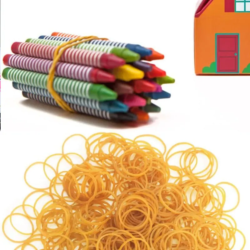 

40Pcs Elastic Bands Small Rubber Bands Assorted for Office Bank Home and Various Purpose Elastic Band Sewing Sewing Accessories