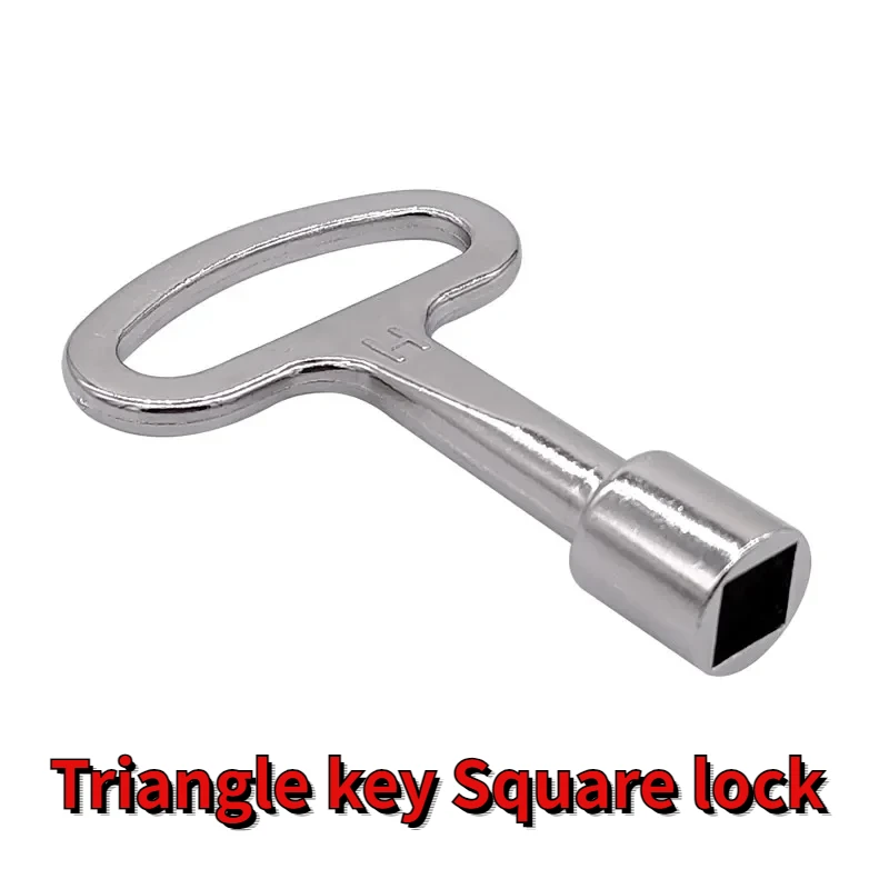 Треугольный ключ Квадратный замок из воздушной фольги который применяется для