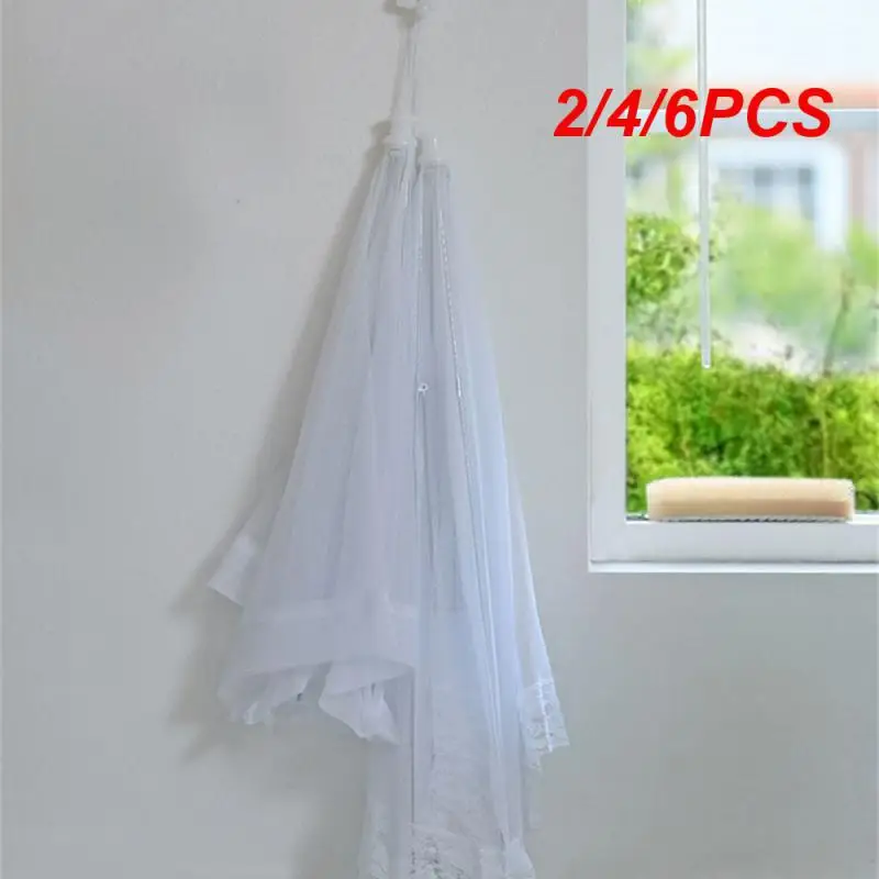 

2/4/6PCS Foldable Food Mesh Cover Fly Anti Mosquito -Up Food Cover Umbrella Meal Vegetable Fruit Breathable Cover Kitchen