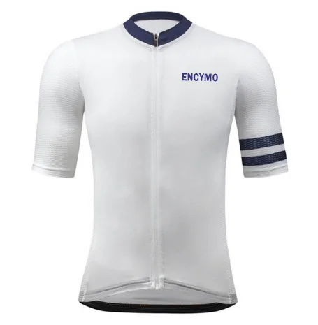 

NEW 2022 Pro Team Top Quality Men's Cycling Jersey Short Sleeve Tight Fit Bicycle Road Bike Clothing ENCYMO