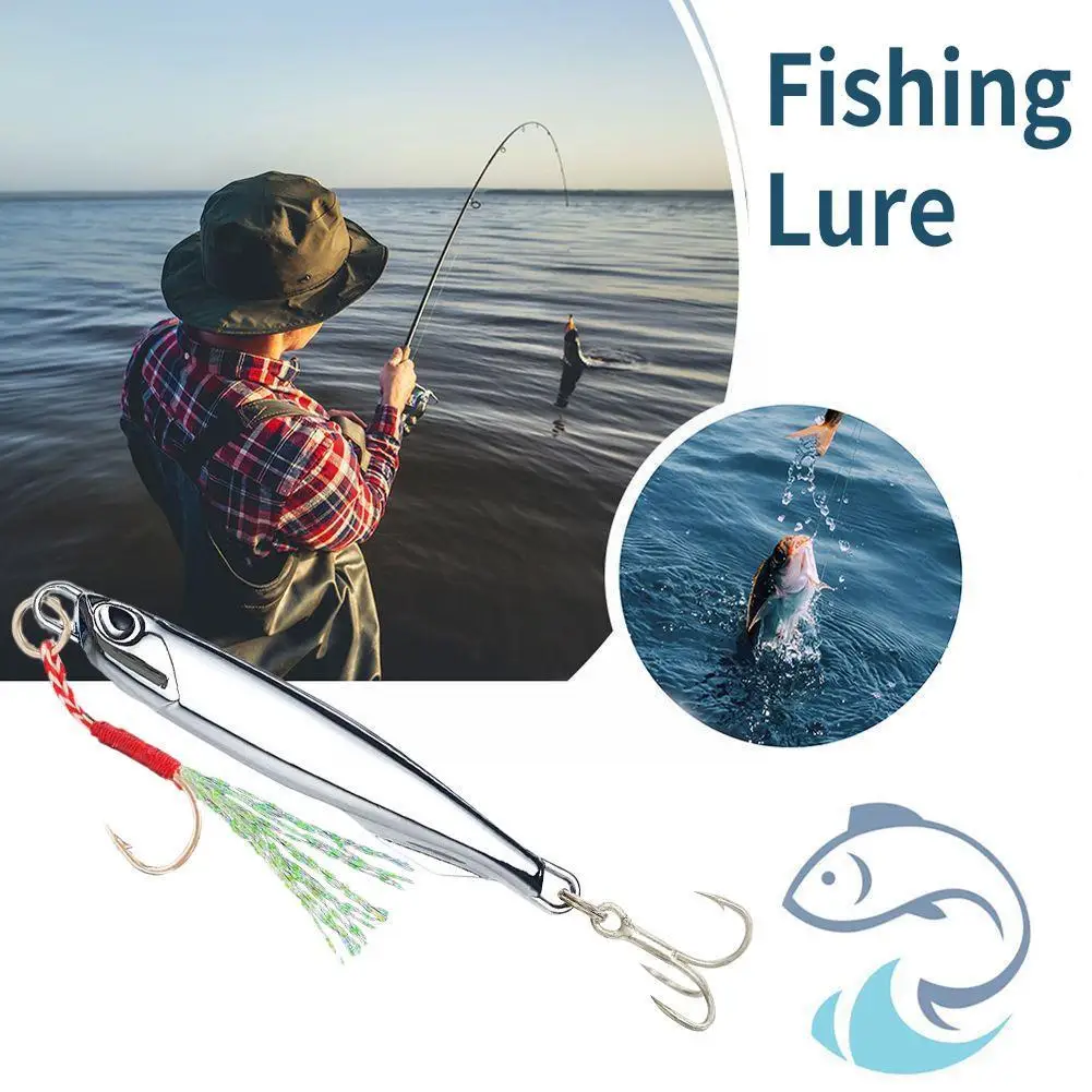 

10Pcs Spoon Metal Jigs Silver Fishing Lures With Hooks Electroplated Zinc Fishing Bait Material Accessory Alloy Artificial R7J5