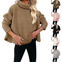 2022 womens new woolen woolen autumn and winter loose top coat women