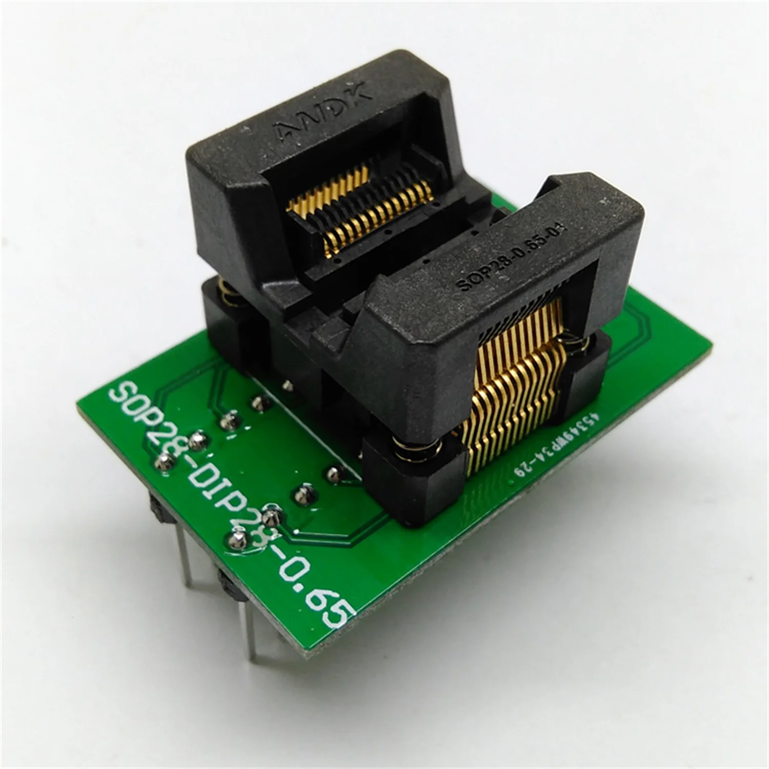 Программируемая розетка TSSOP28 адаптер для тестового программирования микросхем -