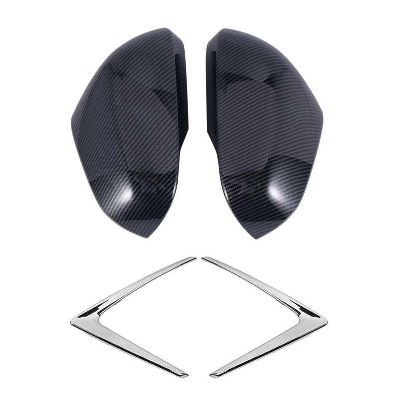 

Внешняя и передняя фара крышка зеркала заднего вида, тройная обшивка углов для Honda Hrv Vezel 2014-2019