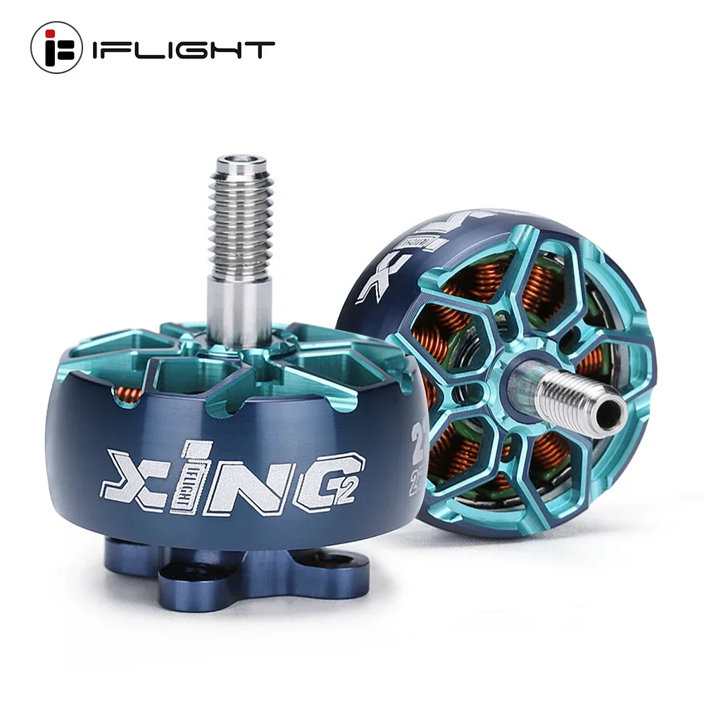 IFlight XING2 2207 2755KV/1855KV 4S-6S FPV Бесщеточный двигатель Unibell совместимый пропеллер Nazgul 5140