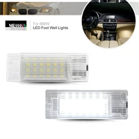 2pcs led courtesy lights footwell lamp for bmw 7 series f01 f02 f03 730d 740d 740li 12 up car interior ambient foot well lights