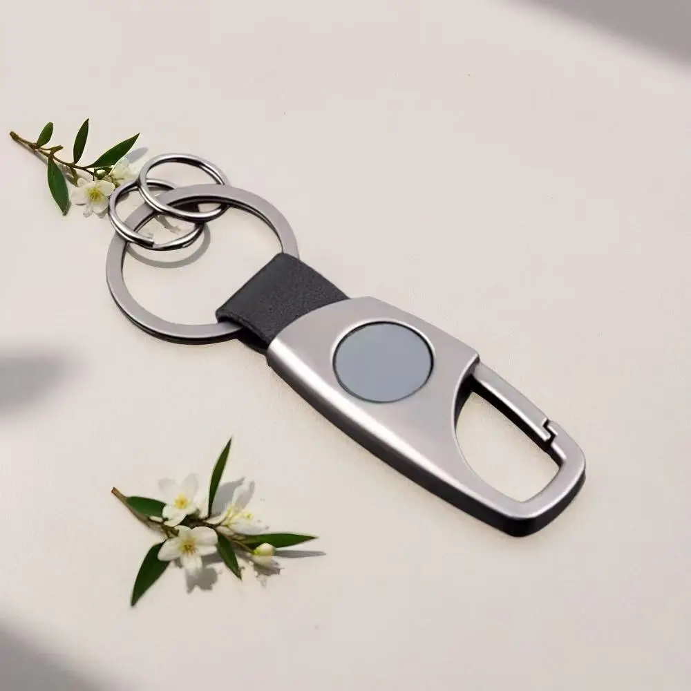 Персонализированный ретро роскошный матовый черный брелок с креативной талией