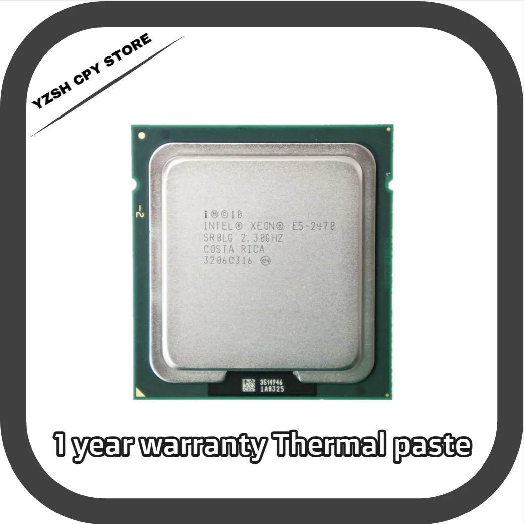 Intel Xeon E5-2470 E5 2470 2.3 GHz Eight-Core Sixteen-Thread CPU 20M 95W LGA 1356 Processor