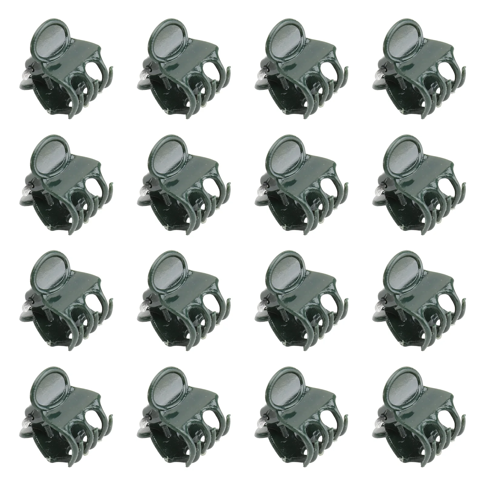 

100pcs Orchid Clips Garden Flower Vine Clips Support Clip Cymbidium Clips Vine Connector Clips for Supporting Stems Vines Grow