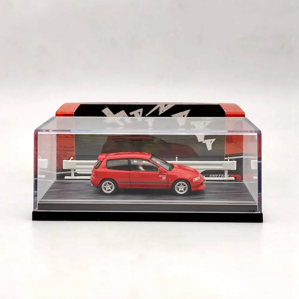 Хобби Япония 1:64 для Civic (EG6) Myogi Night Kids/Shingo Shoji Red HJ 641017 Литые модели HR игрушки