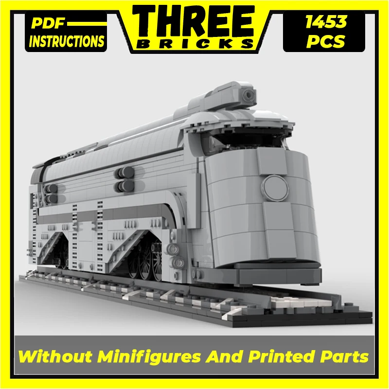 

Technical Moc Bricks Train Series Model The Eternal Engine Modular Building Blocks Gifts Toys For Children DIY Sets Assembling