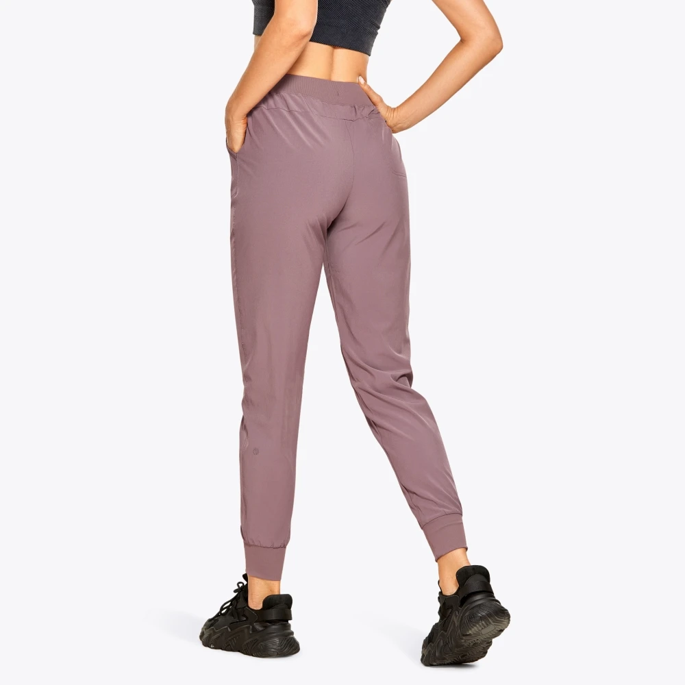 Women's Lightweight Joggers Pants Quick Dry Running Sweatpants Athletic Workout Track Pants- 27.5 inches Trousers Sweatpants