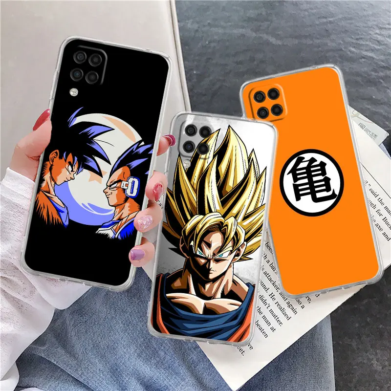 

Clear Case For Samsung Galaxy A52 A53 A12 A13 A54 A32 A50 A51 A71 A23 A33 A21s A14 A70 A34 Phone Cover Goku Dragon Ball Super