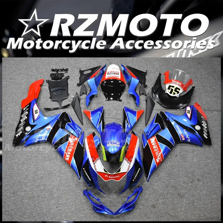 

4Gifts New ABS Fairings Kit For SUZUKI R 600 750 K11 2011 - 2019 L1 L2 11 12 13 14 15 16 17 18 19 Bodywork Set Red Blue