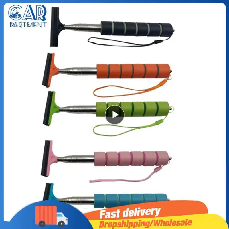 

1~7PCS Practical Rearview Mirror Durable Car Wash Glass Cleaning Brush Adjustable Auto Parts Car Window Wiper Multifunction