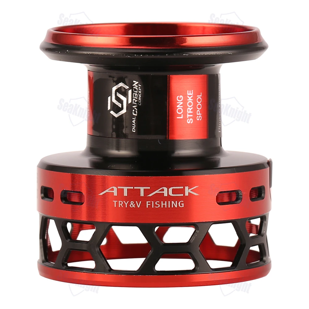 NEW SEAKNIGHT ATTACK Spinning Fishing reel Full Metal Body 8KG Max Drag Water Proof Design Anti-Corrosion TVS SEA Reel