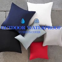 outdoor waterproof cushion cover decorative square throw pillow cover outdoor pillowcases patio pillow for couch tent