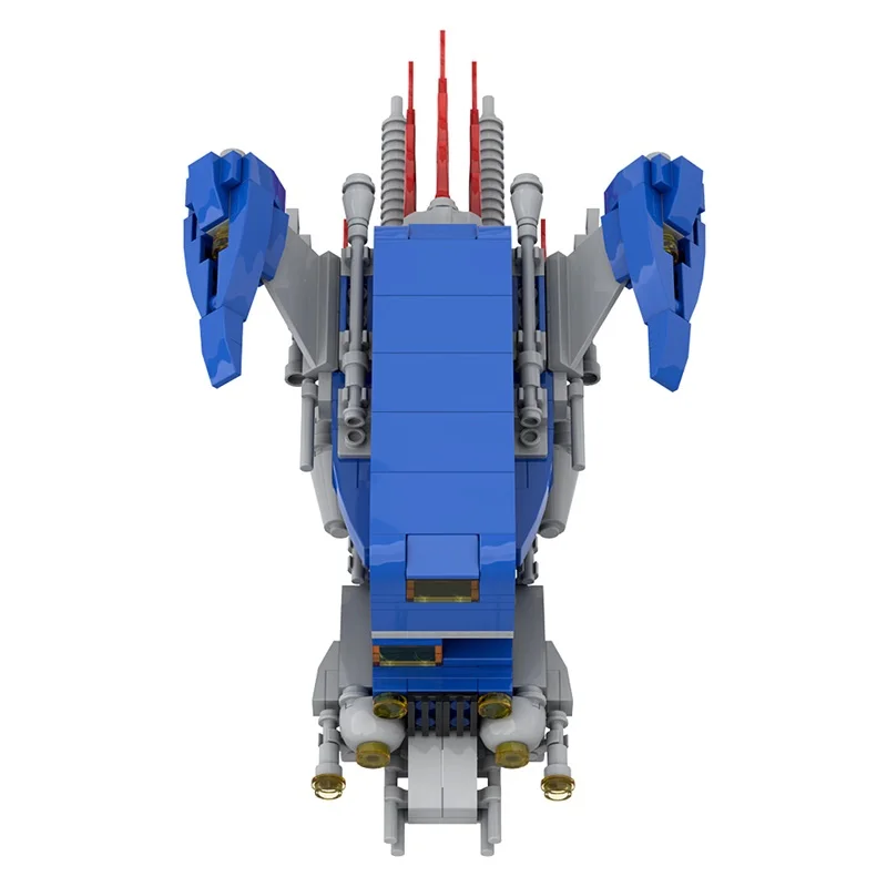 Конструктор MOC Classic Space London Bus модель 40220 Космический дорожный автомобиль