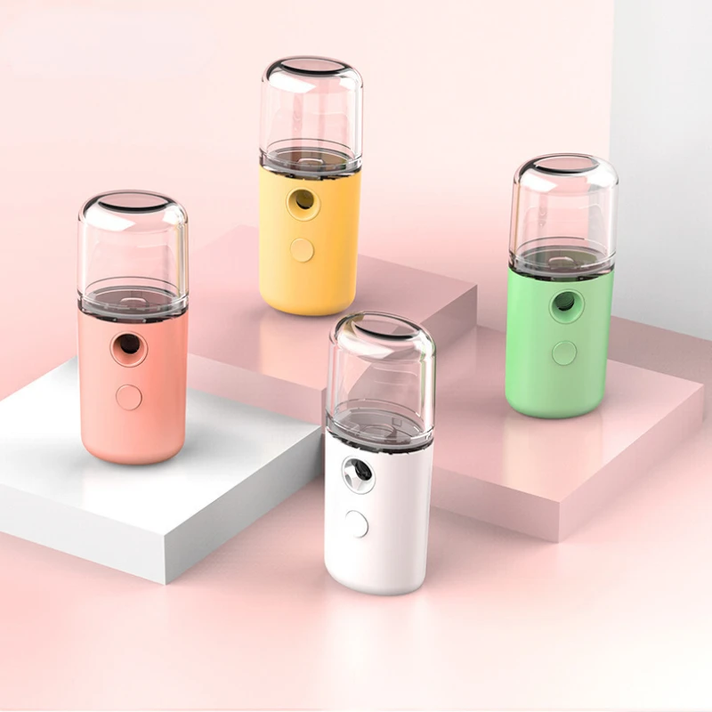

Nano Face Steamer Nebulizer Facial Sprayer Humidifier Rechargeable Nano Spray Hydrating Apparatus Cold Spray Apparatus