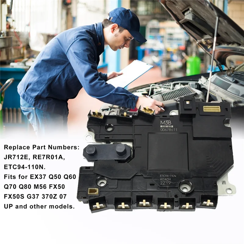 

RE7R01A ETC94-110N Car Transmission Control Module Unit TCU TCM for Infiniti EX37 Q50 Q60 Q70 M56 FX50 FX50S G37 370Z