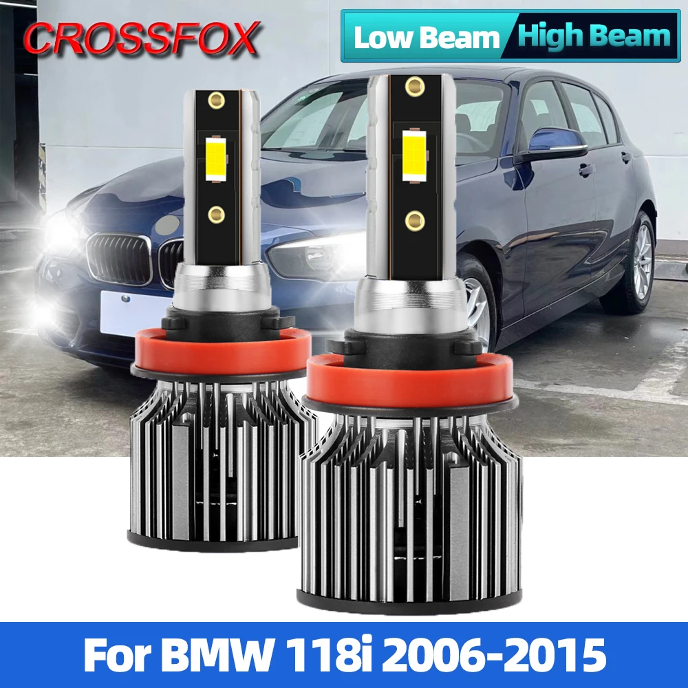 

2PCS H7 CSP Chip Car Light CANBUS LED Headlight Bulbs 120W 2000LM 12V Auto Led Headlamp Car Light Bulb For BMW 118i 2006-2015