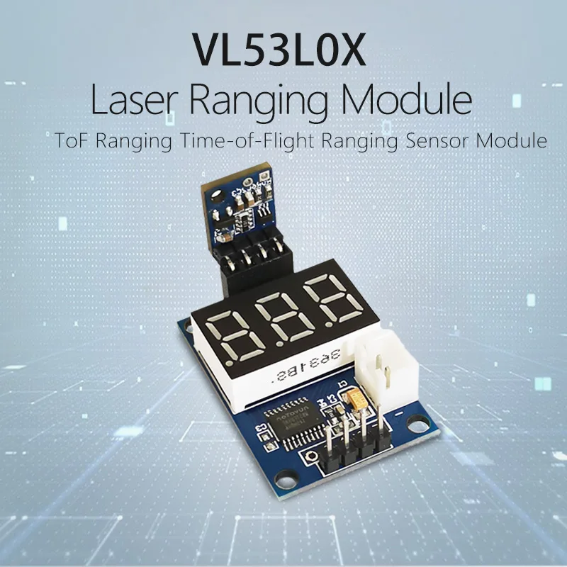

Модель датчика измерения расстояния лазера VL53L0X