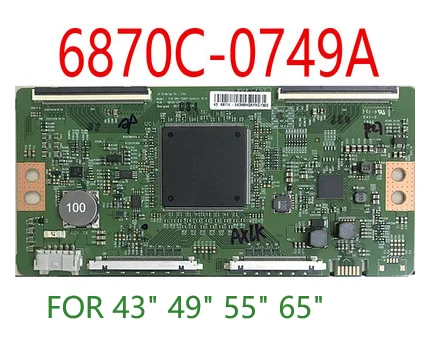 

Original V18 UHD 6870C-0749A Logical board LC650EQL-SLA1 120HZ 4K 43"49"55"65"