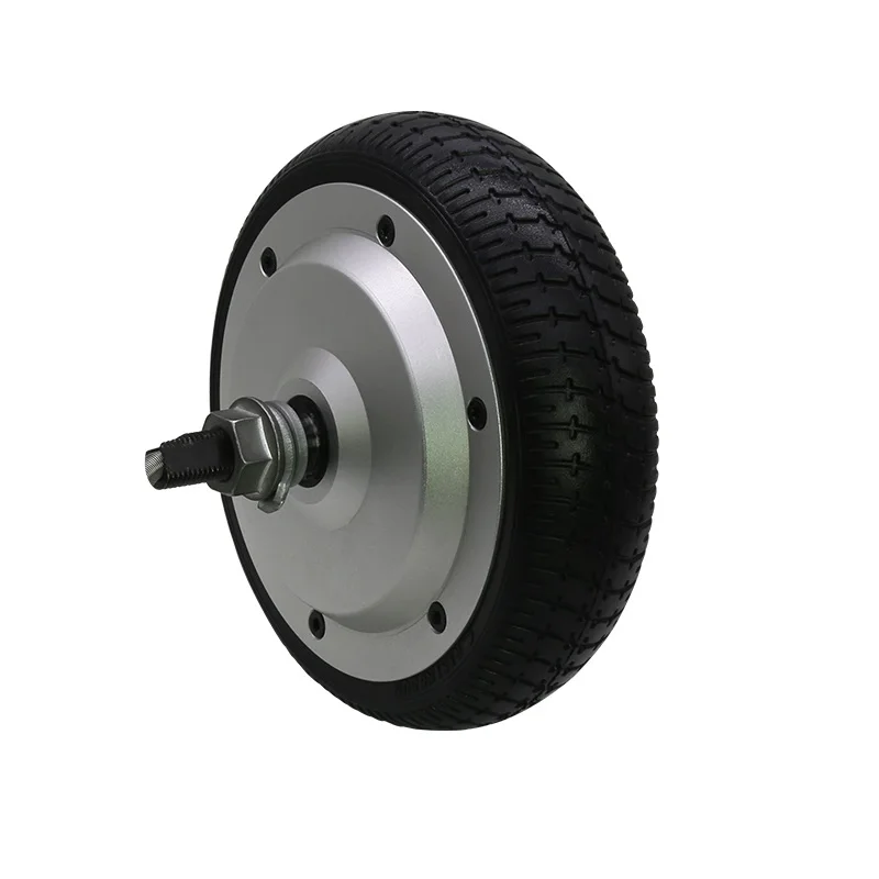 

CE IP65 6.5 inch 36V 8N.m 350W 200RPM BLDC electric brushless servo wheel hub motor with 4096 wire incremental encoder