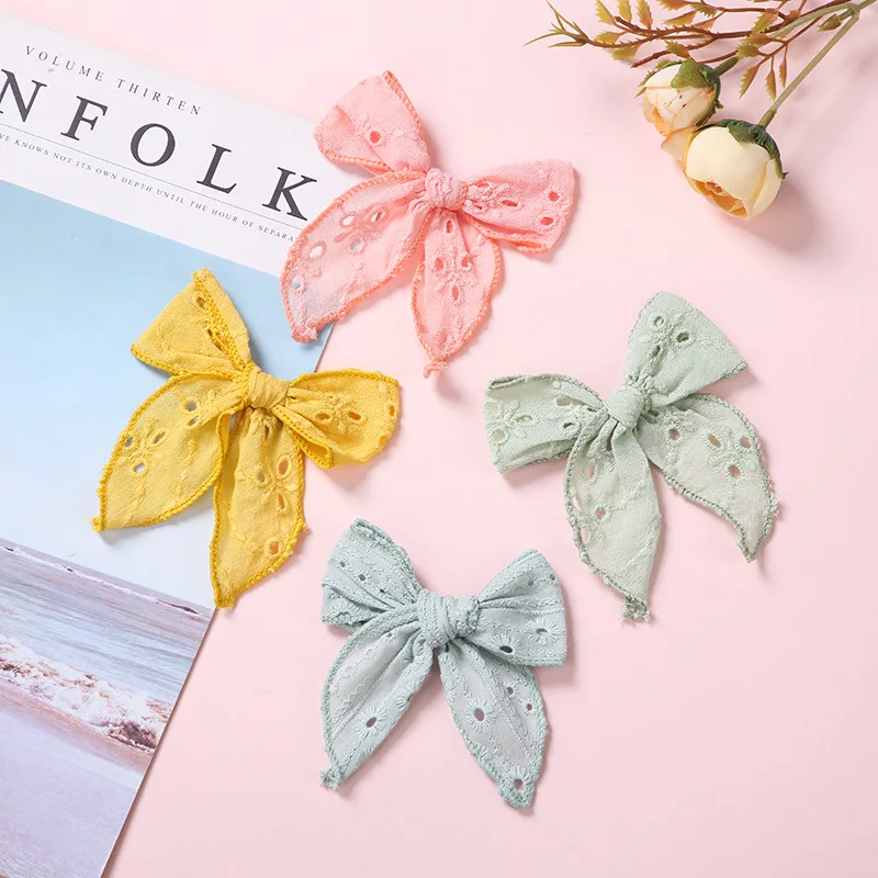 

Hair Pins For Baby Girls Hair Clips Bows Barrette Princess Clip Children Kinder Haar Accessoires Jacquard Hairpin Hairgrip