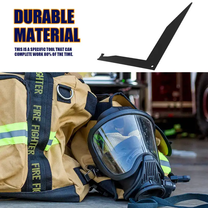 Инструмент для пожарного доступ к двери легко пожарный инструмент рычага черный