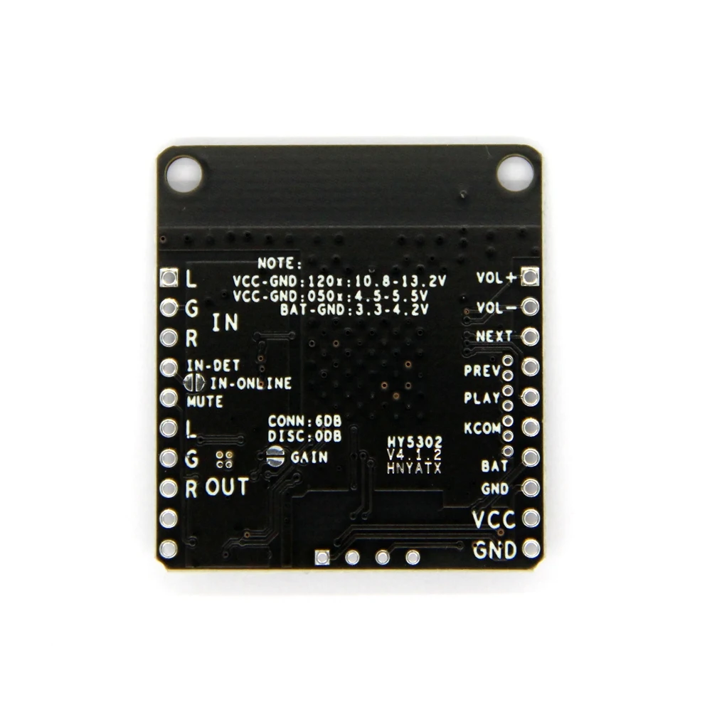 Фото A95E-QCC3031 APTXHD с аудиовходом AUX, Hi-Fi Bluetooth-совместимая плата-приемник 5.0 для автомобиля, воспроизведение музыки без потерь №4