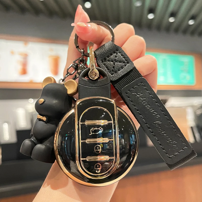 Чехол для автомобильного ключа из ТПУ для BMW MINI COOPER R57 R58 R59 R60 ONE JCW F54 F55 F56 F57 F60